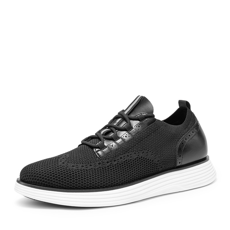 BRUNO MARC MaxFlex SuiteCraft Men s Smart Casual Knit Oxford Shoes