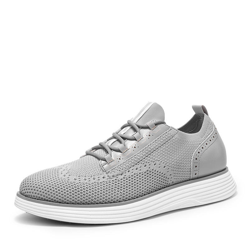 BRUNO MARC  MaxFlex SuiteCraft   Men s Smart Casual Knit Oxford Shoes