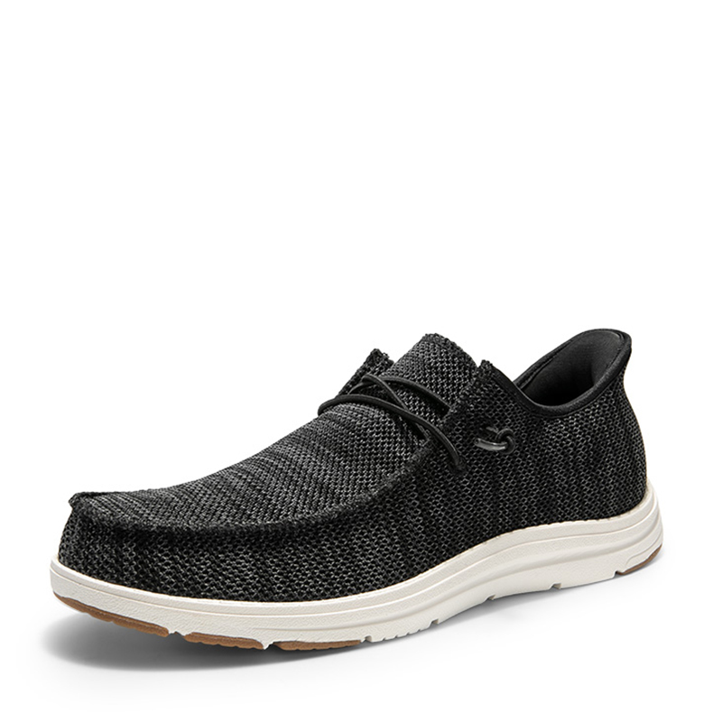 BRUNO MARC Men s Knitted Slip On Casual Loafers
