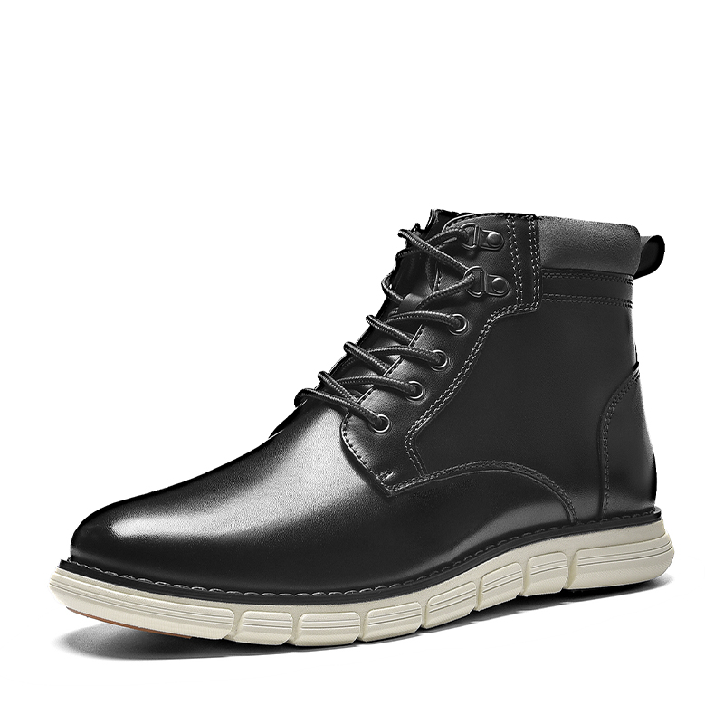 BRUNO MARC Men s Vegan Leather Chukka Boots