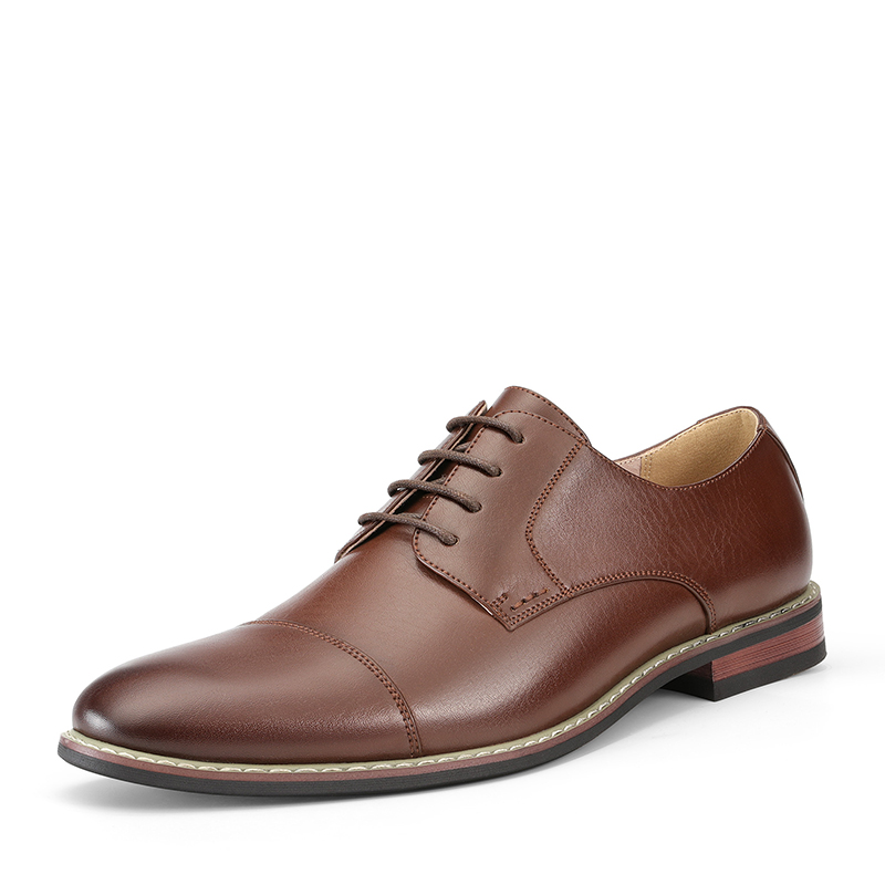 BRUNO MARC Men s Classic Cap Toe Formal Oxford Shoes
