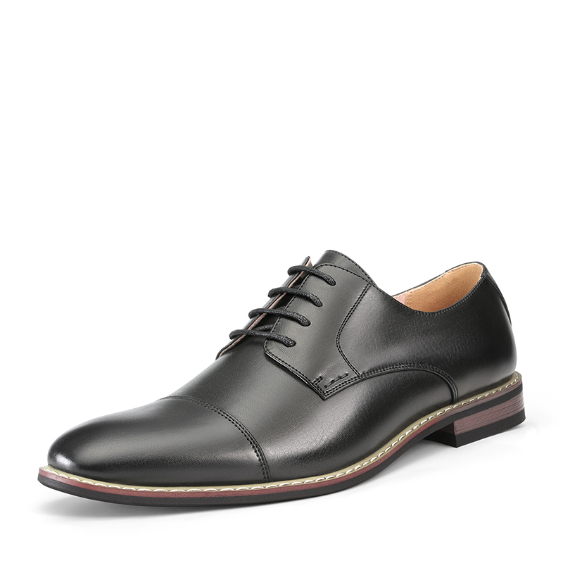BRUNO MARC Men s Classic Cap Toe Formal Oxford Shoes