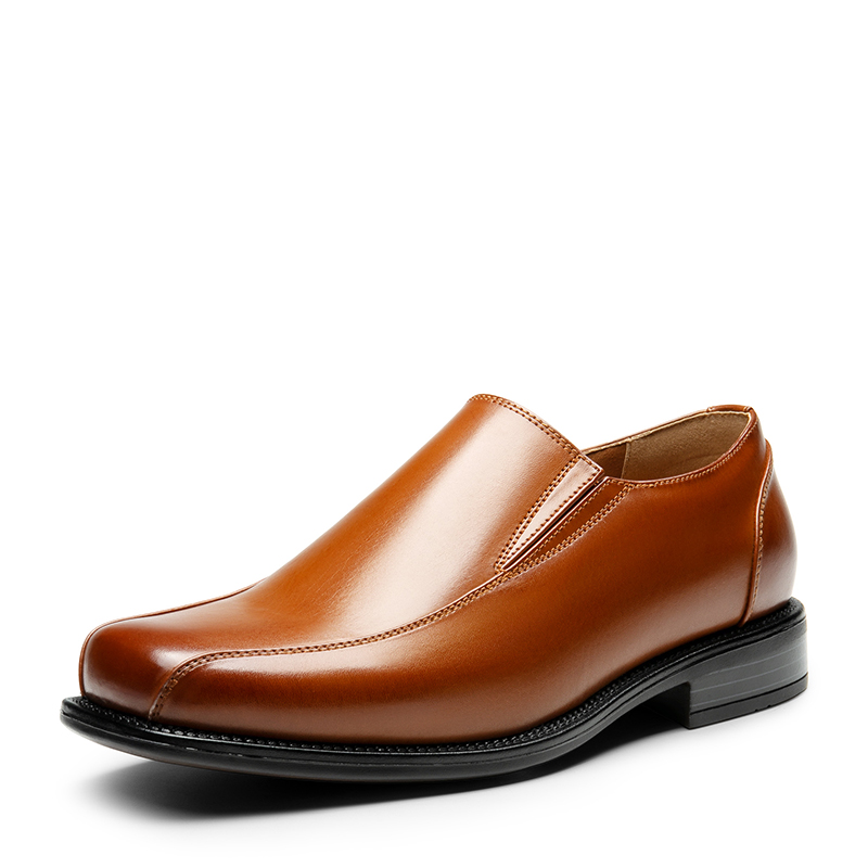 BRUNO MARC Men s Smart Square Toe Slip On Loafers