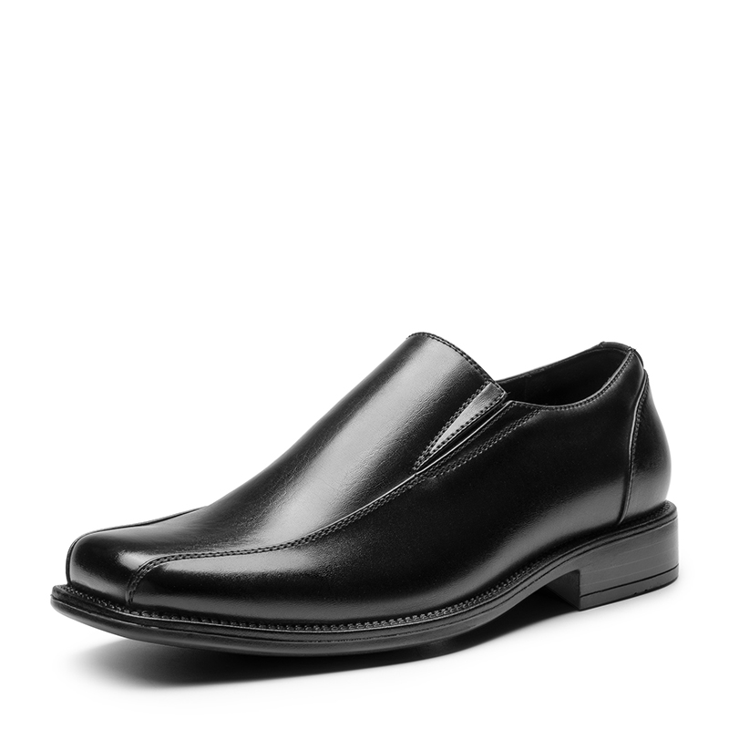 BRUNO MARC Men s Smart Square Toe Slip On Loafers