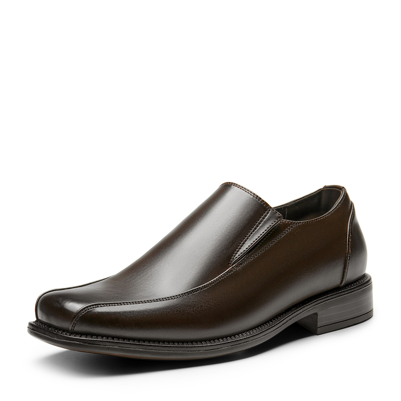 BRUNO MARC Men s Smart Square Toe Slip On Loafers