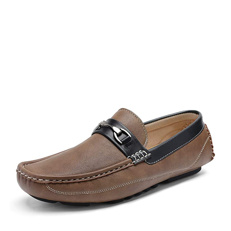 BRUNO MARC Men s Horsebit Driving Moccasin Loafers
