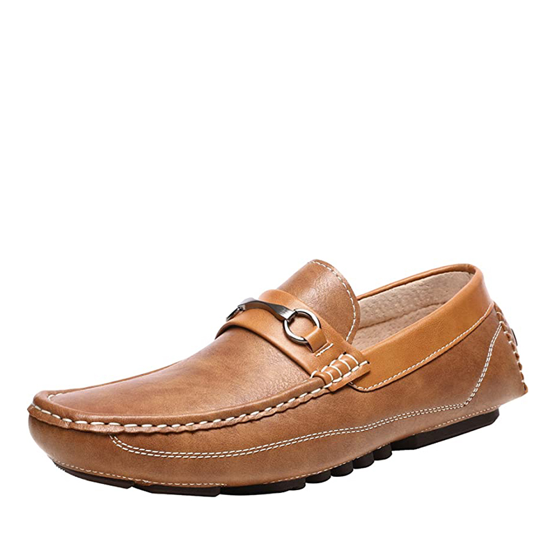 BRUNO MARC Men s Horsebit Driving Moccasin Loafers