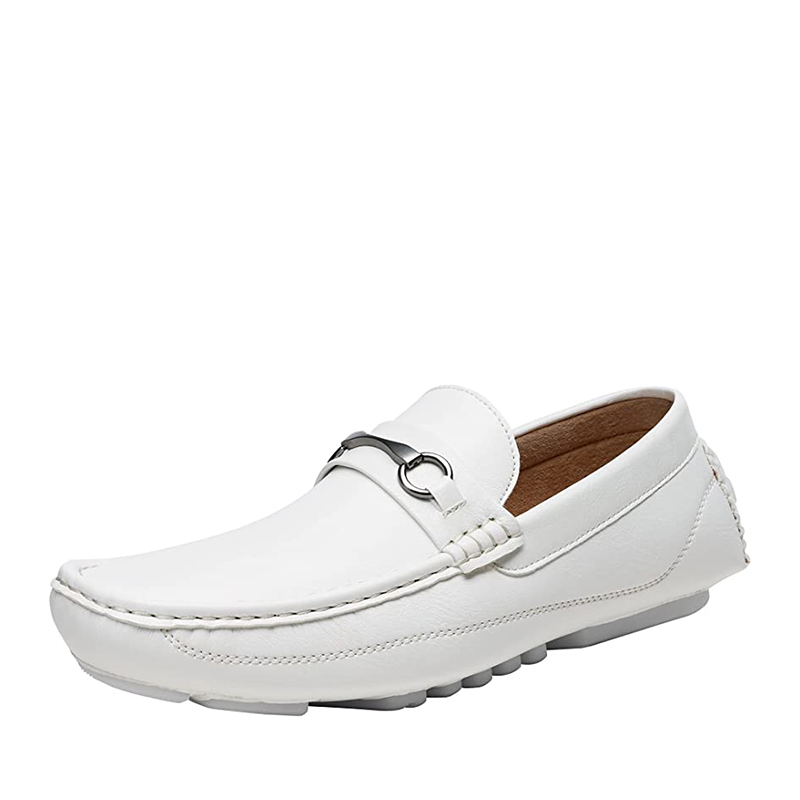 BRUNO MARC Men s Horsebit Driving Moccasin Loafers