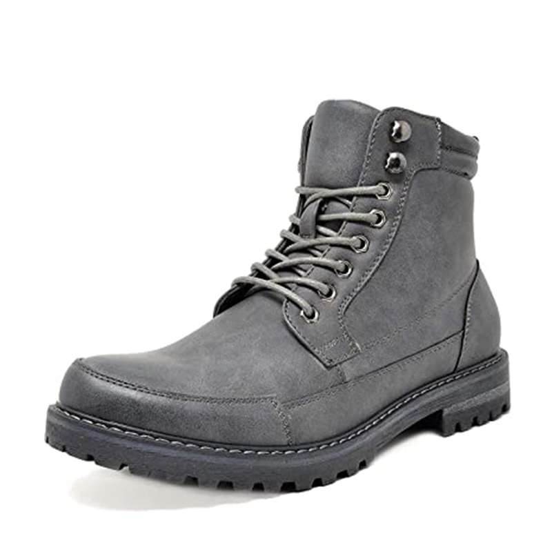 BRUNO MARC Men s Durable Motorcycles Lace Up Combat Boots