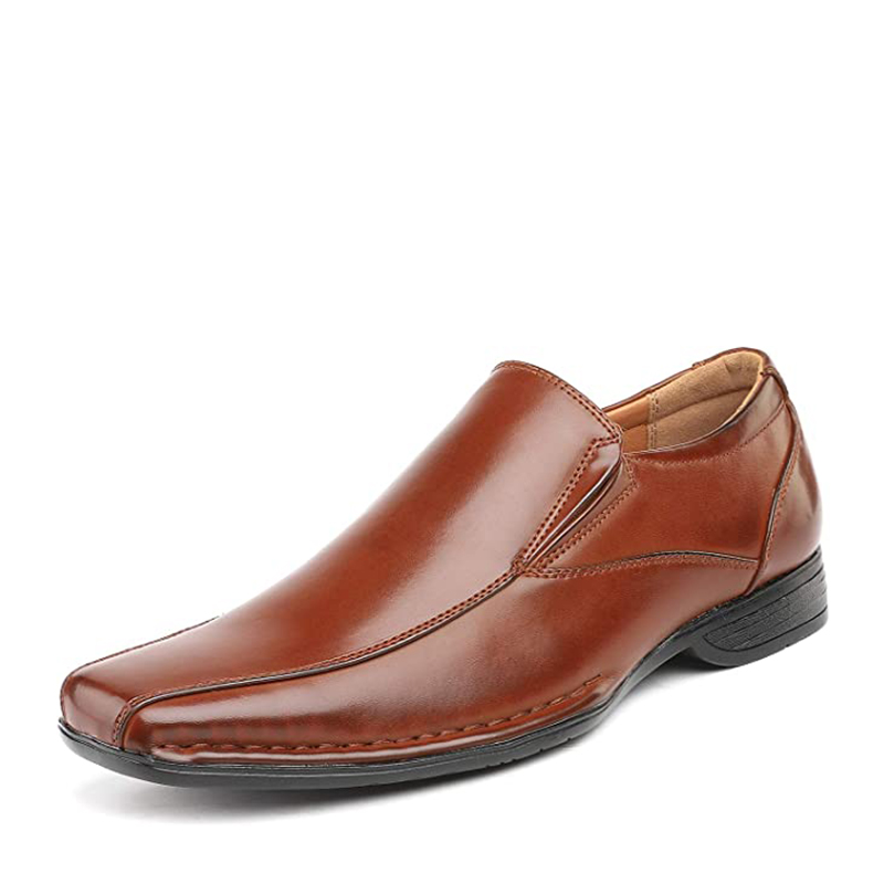 BRUNO MARC Men s Square Toe loafers Dress Shoes