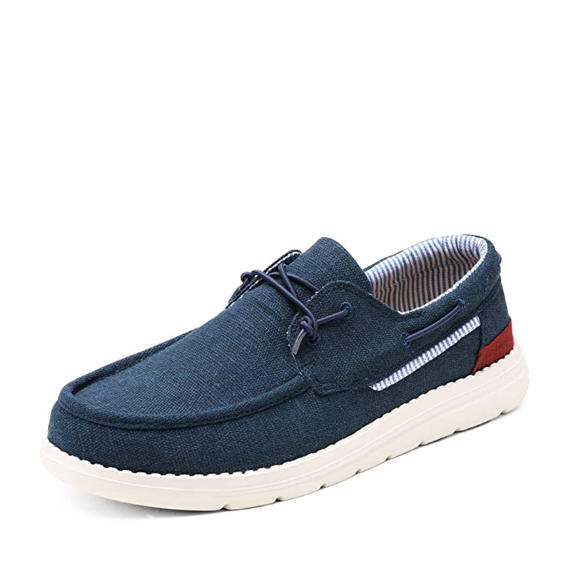 BRUNO MARC Minimalist Men s Slip On Canvas Loafers