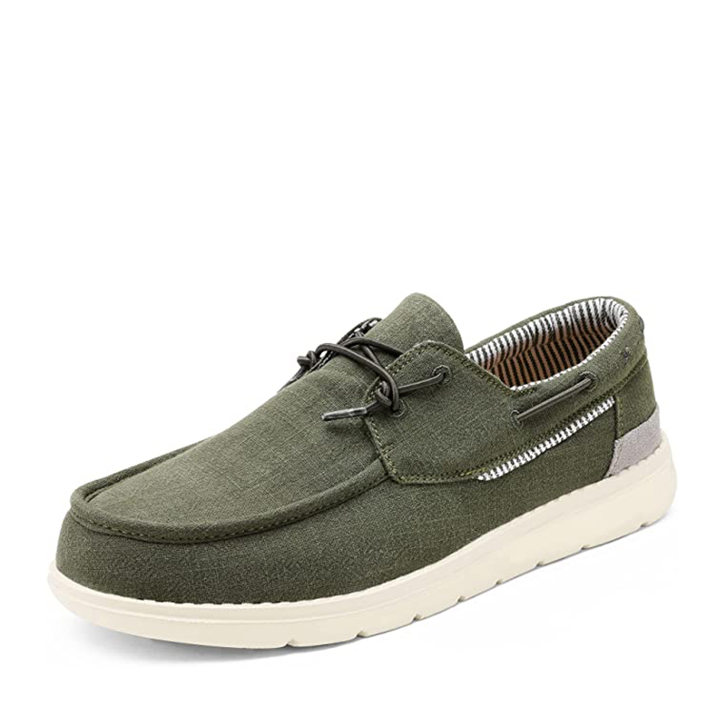 BRUNO MARC Minimalist Men s Slip On  Canvas Loafers