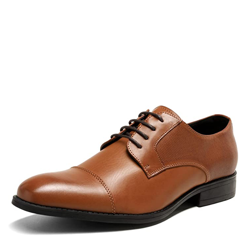 BRUNO MARC Men s Oxford Vegan Leather Dress Shoes