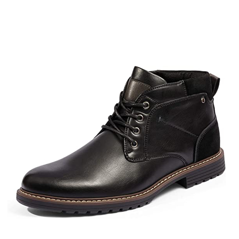 BRUNO MARC Men s Synthetic Leather Chukka Dress Boots