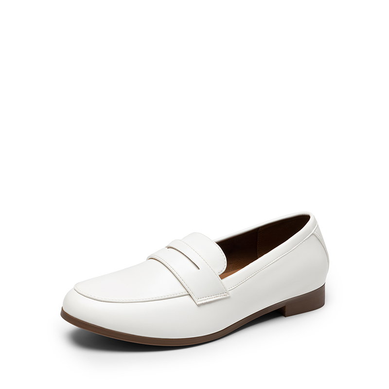 DREAM PAIRS Round Toe Slip on Penny Loafers