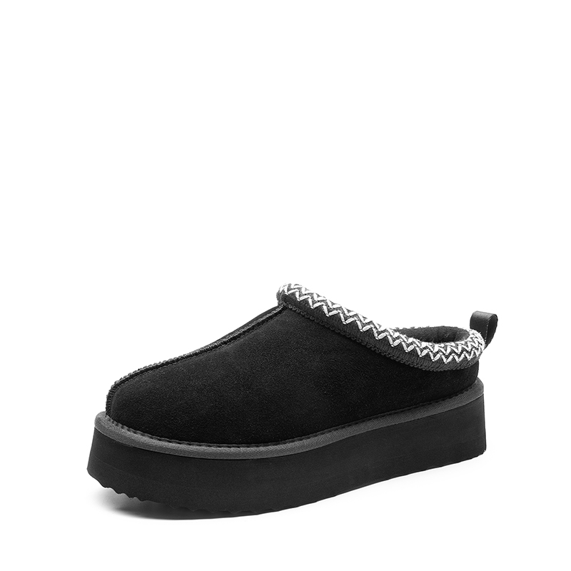 DREAM PAIRS FuzzyEasy Women s Platform Slip on Plush Fur Lined Winter Platform Slippers