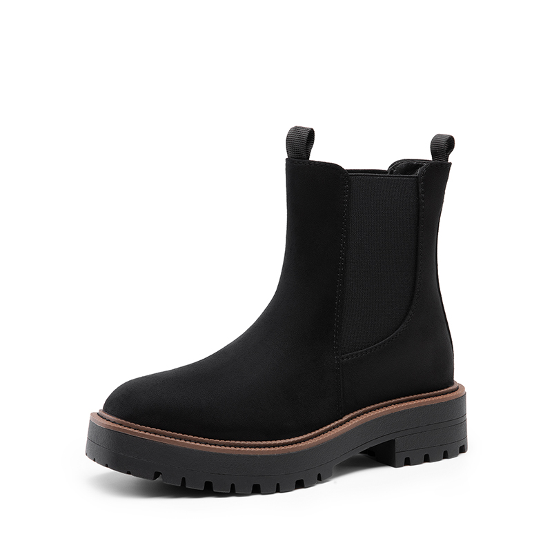DREAM PAIRS Lug Sole Slip on Chelsea boots — view 1