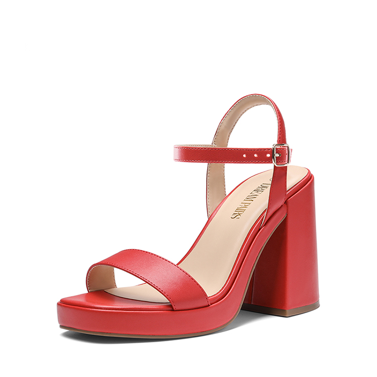 DREAM PAIRS Platform Chunky High Heel Sandals — view 2