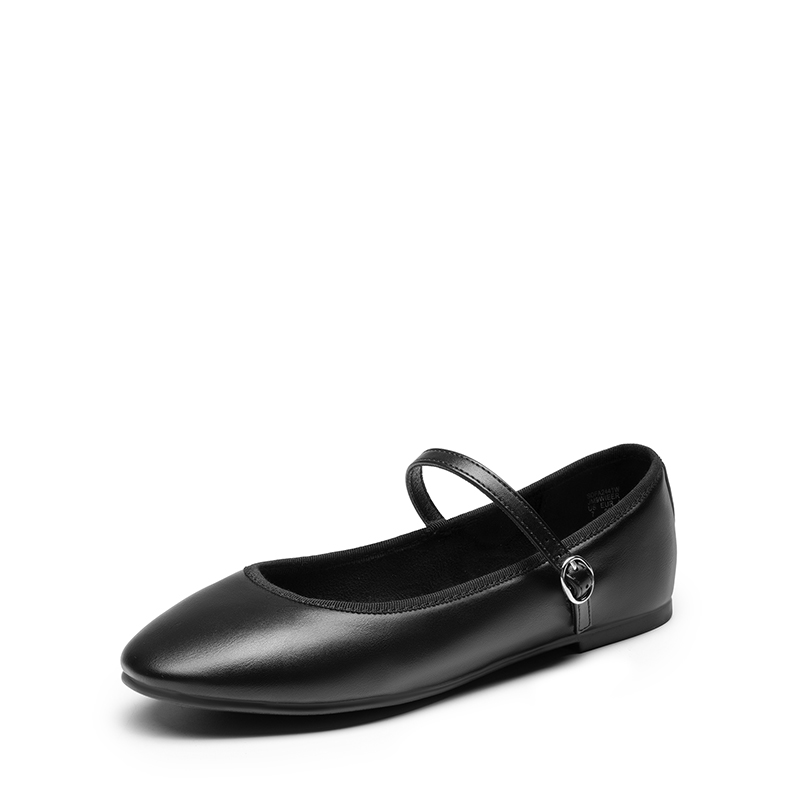 DREAM PAIRS Buckle Round Toe Mary Jane Flats
