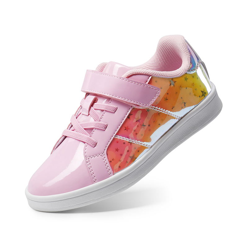 DREAM PAIRS  Storybook DiscoStar  Shiny Star Pattern Sneakers — view 1