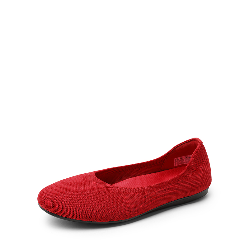 DREAM PAIRS Ascenelle Comfortable Arch Support Ballet Flats Knit Edition — view 1