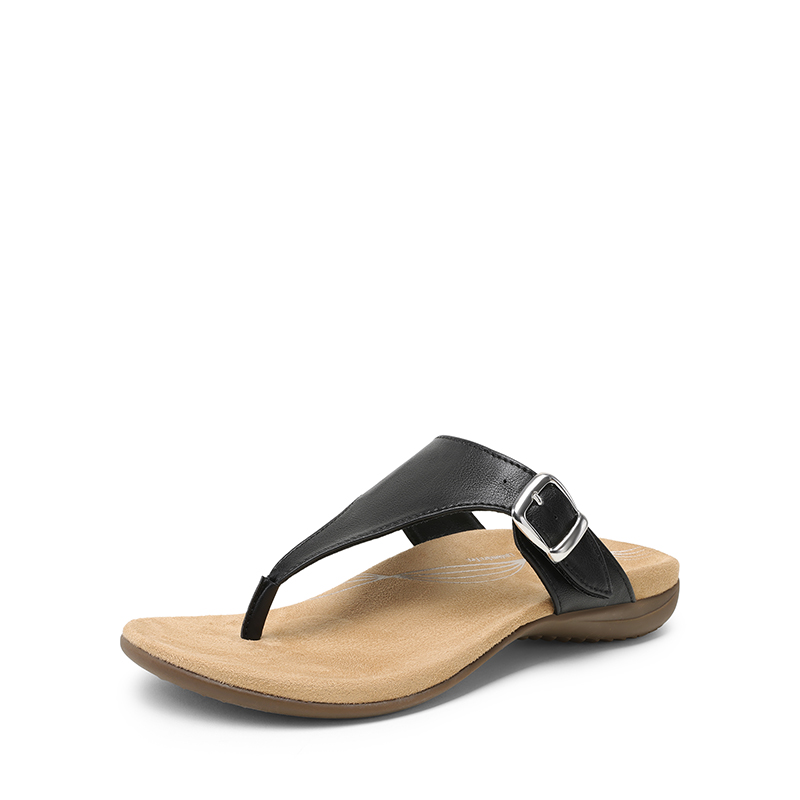 DREAM PAIRS Buckle 3D Arch Support Flip flops — view 1