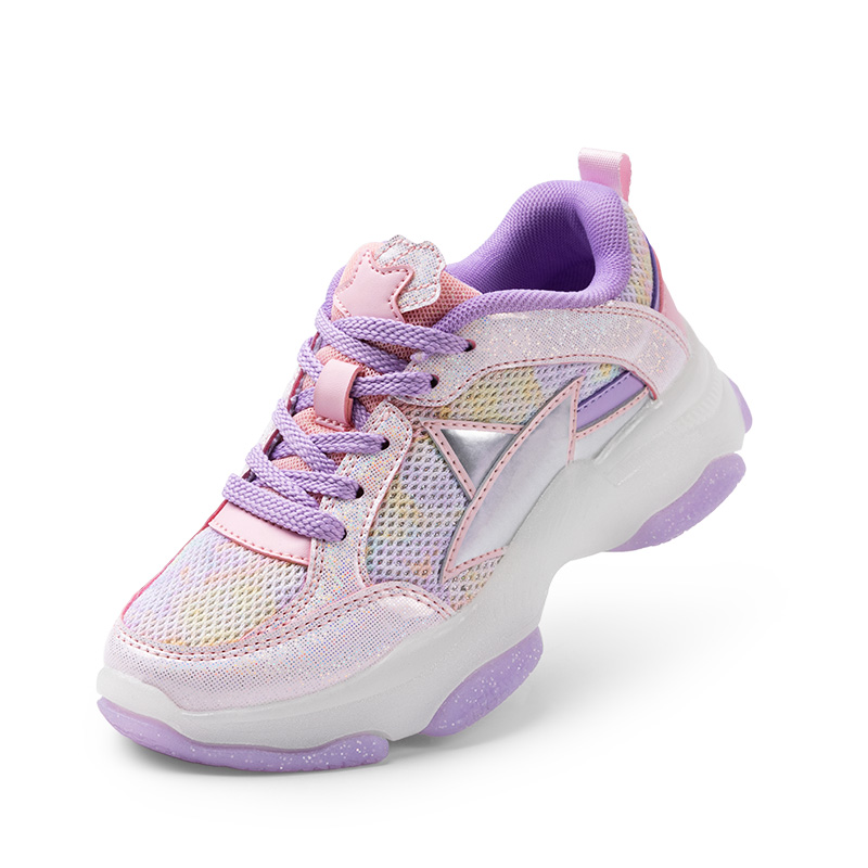 DREAM PAIRS Sparkle StarGlow Sparkling Glitters Sneakers