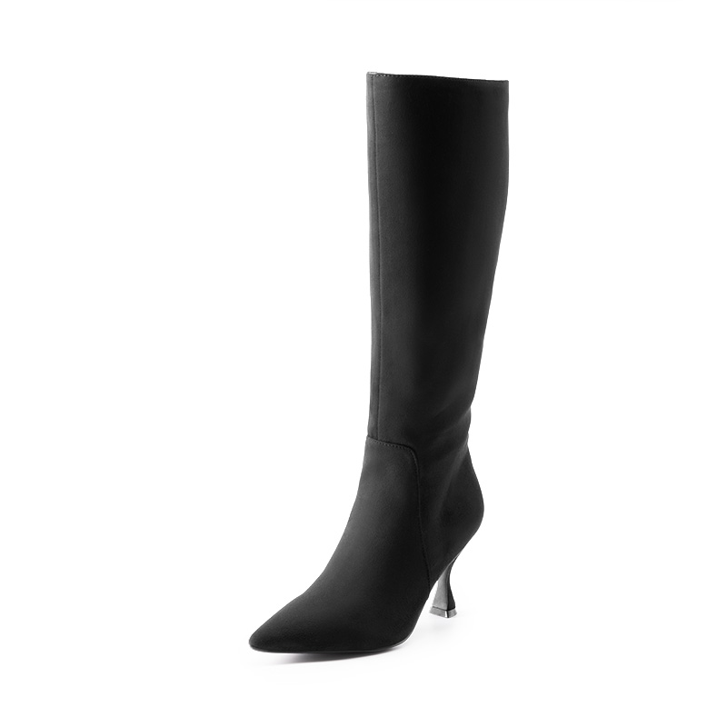 DREAM PAIRS Pointed Toe Stiletto Knee high Boots — view 1