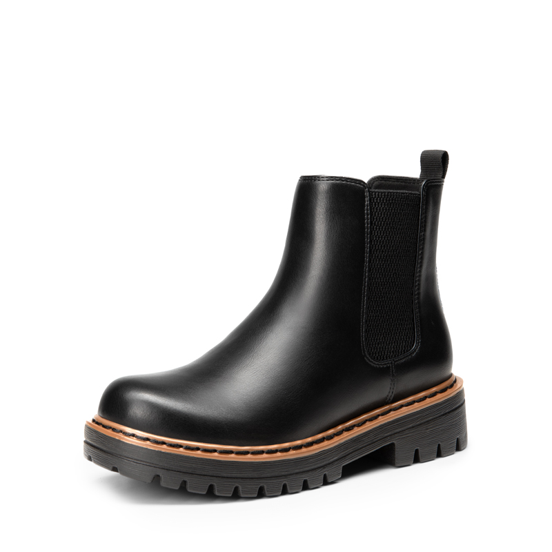 DREAM PAIRS Lug Sole Chelsea Boots — view 1