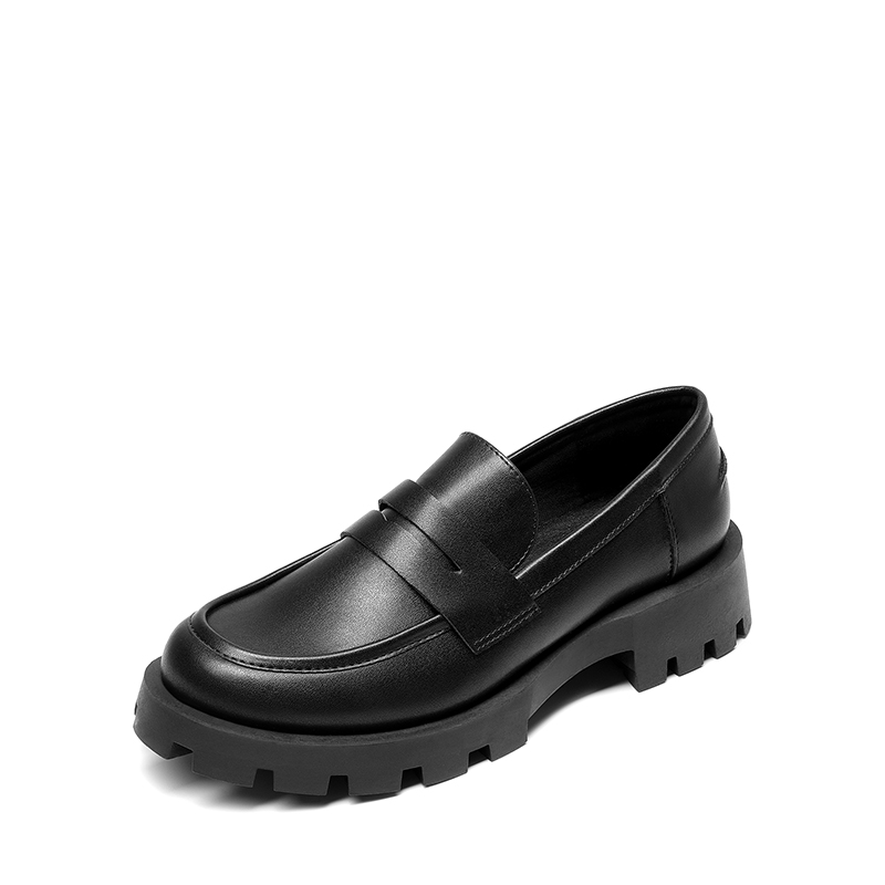 DREAM PAIRS Supportive Chunky Penny Loafers
