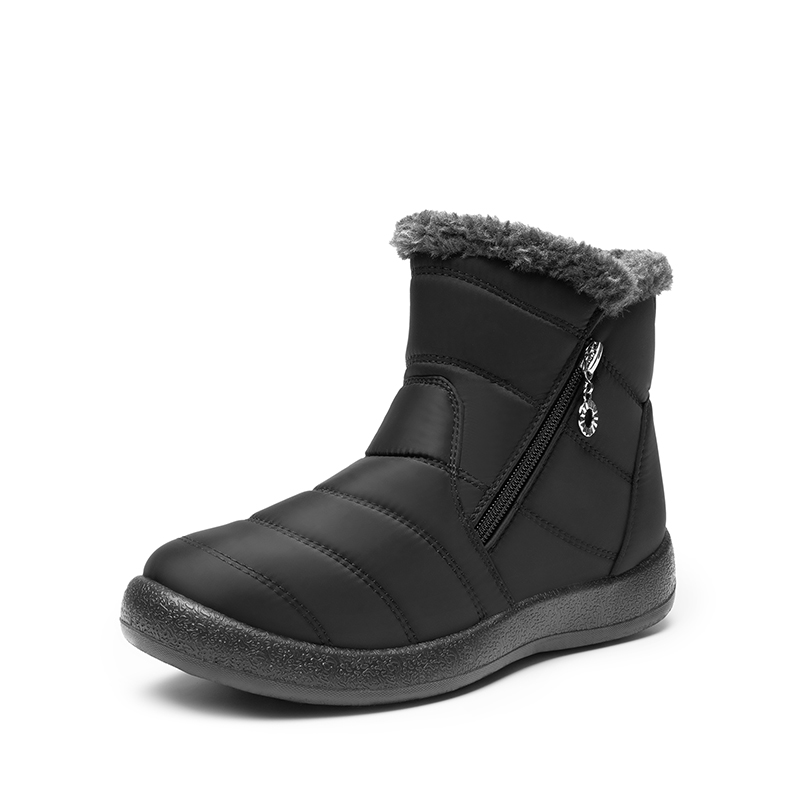 DREAM PAIRS Women   s Warm Splash Proof Snow Boots — view 1