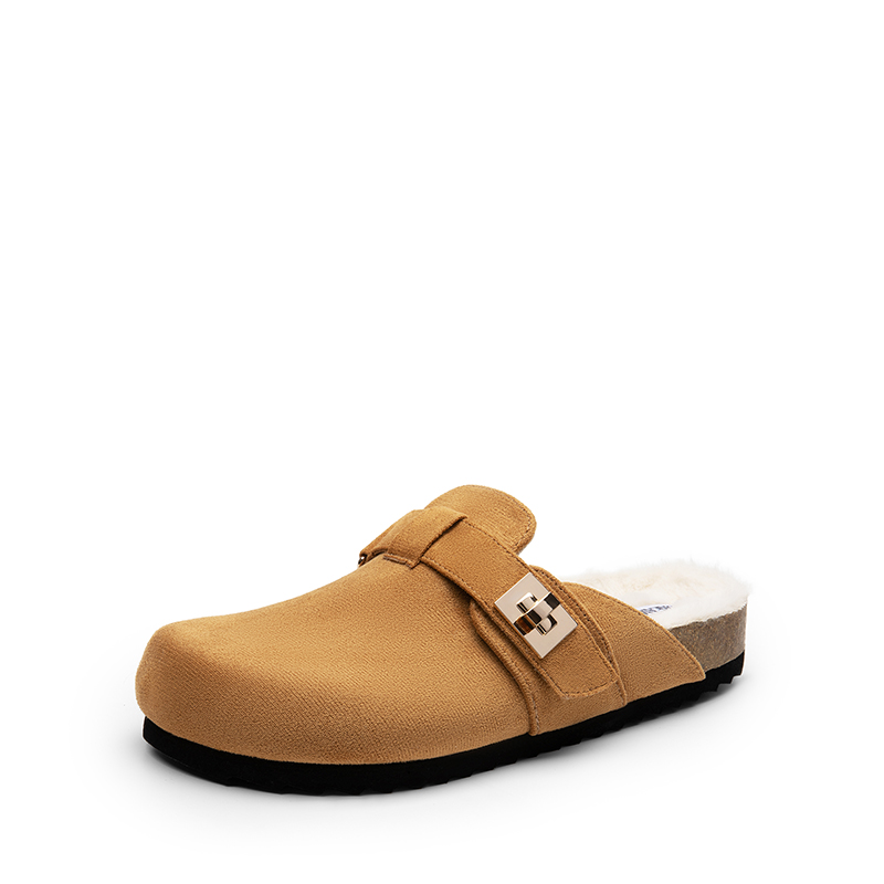DREAM PAIRS  Women   s Slip on Suede Clogs — view 1