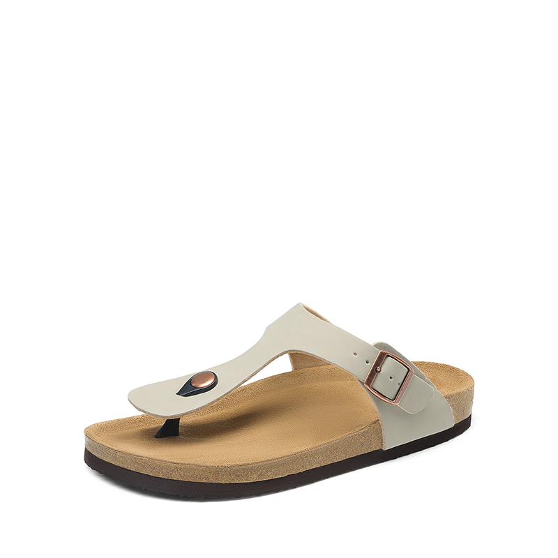 DREAM PAIRS Women s Supportive Cork Flip Flops