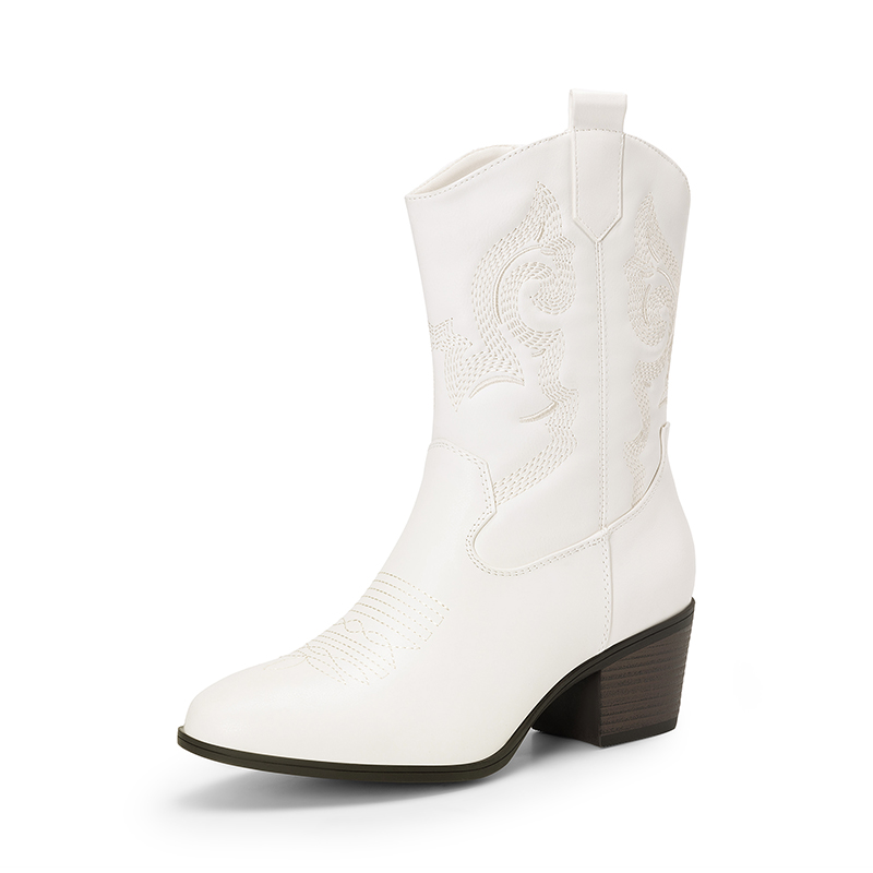 DREAM PAIRS Women s Vintage Western Cowboy Boots