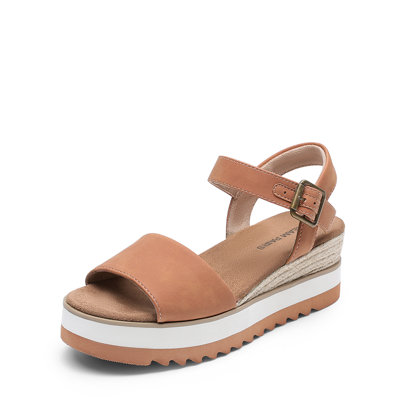 DREAM PAIRS Espadrille Platform Wedge Sandals — view 1