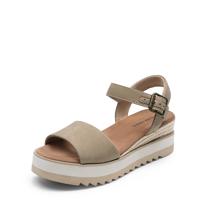 DREAM PAIRS Espadrille Platform Wedge Sandals — view 2