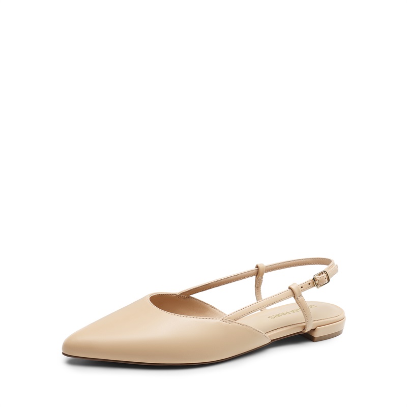 DREAM PAIRS Comfortable Pointed Toe Slingback Flats — view 1