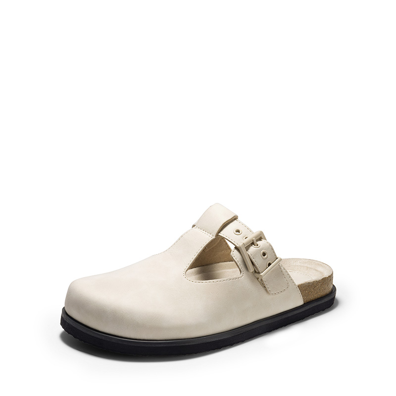DREAM PAIRS Women   s Buckle Slip on Clogs — view 1