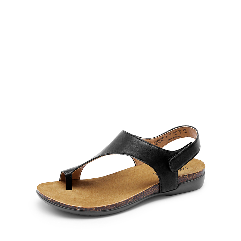 DREAM PAIRS Dressy Thong Walking Flat Sandals