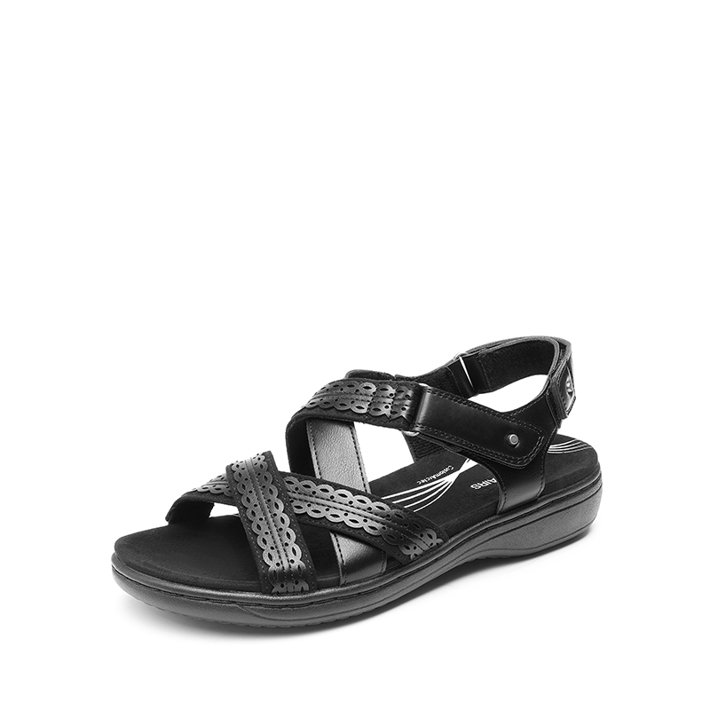 DREAM PAIRS Comfortable Adjustable Strap Vegan Sandals