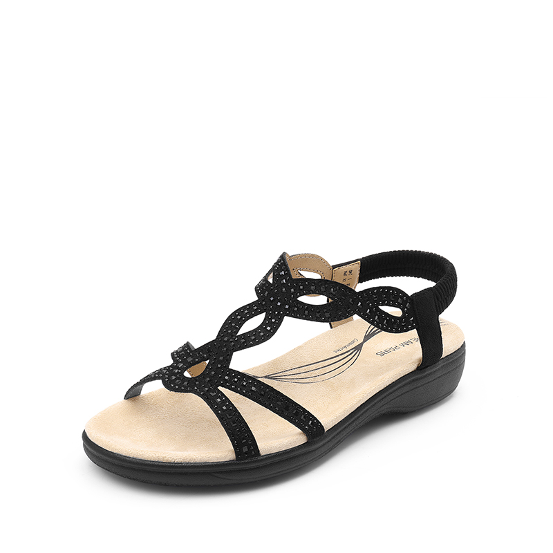 DREAM PAIRS Summer Beach Flat Sandals — view 1
