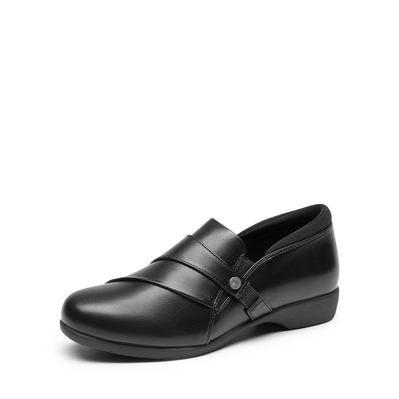 DREAM PAIRS Ascenelle Ergonomic Slip On Vegan Leather Flats — view 1