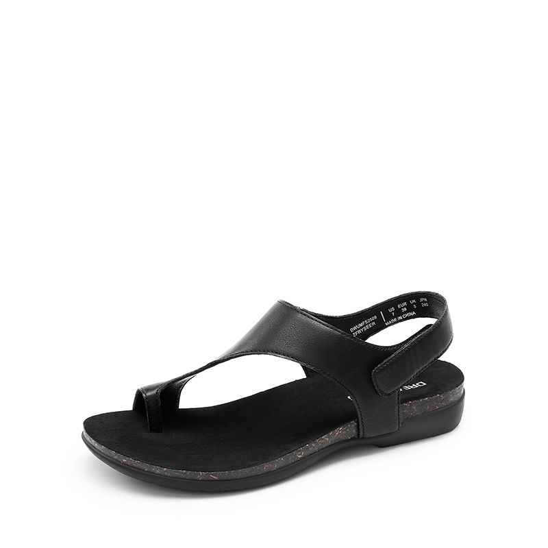 DREAM PAIRS Dressy Thong Walking Flat Sandals — view 1