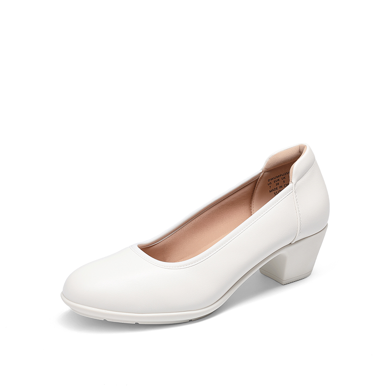 DREAM PAIRS Ascenelle Non Slip Block Work Pumps
