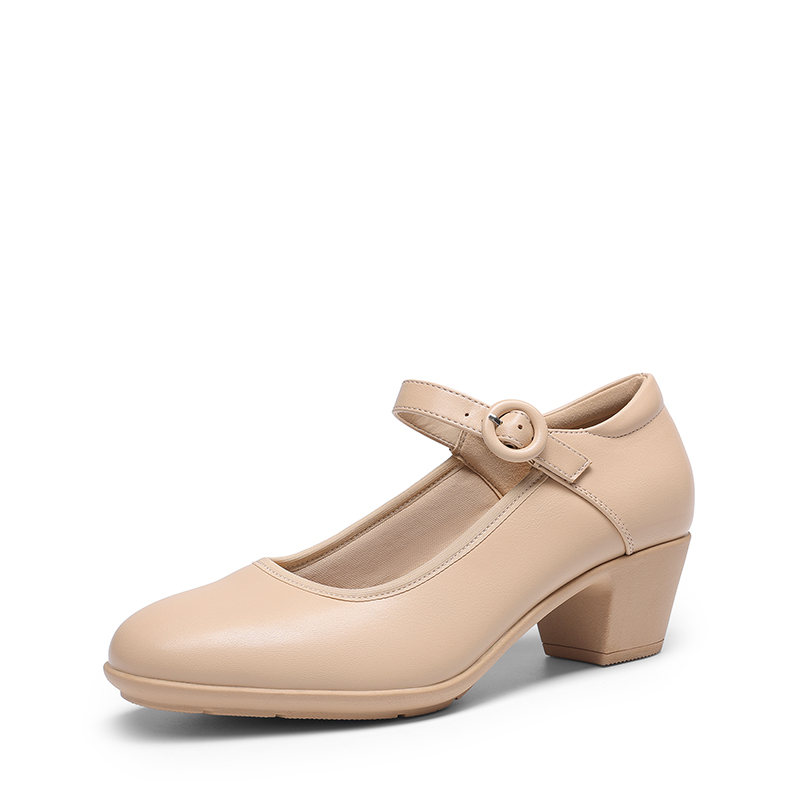 DREAM PAIRS Ascenelle Slip Resistant Arch Support Mary Jane Pumps