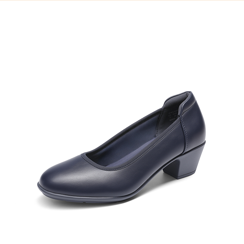 DREAM PAIRS Ascenelle Non Slip Block Work Pumps