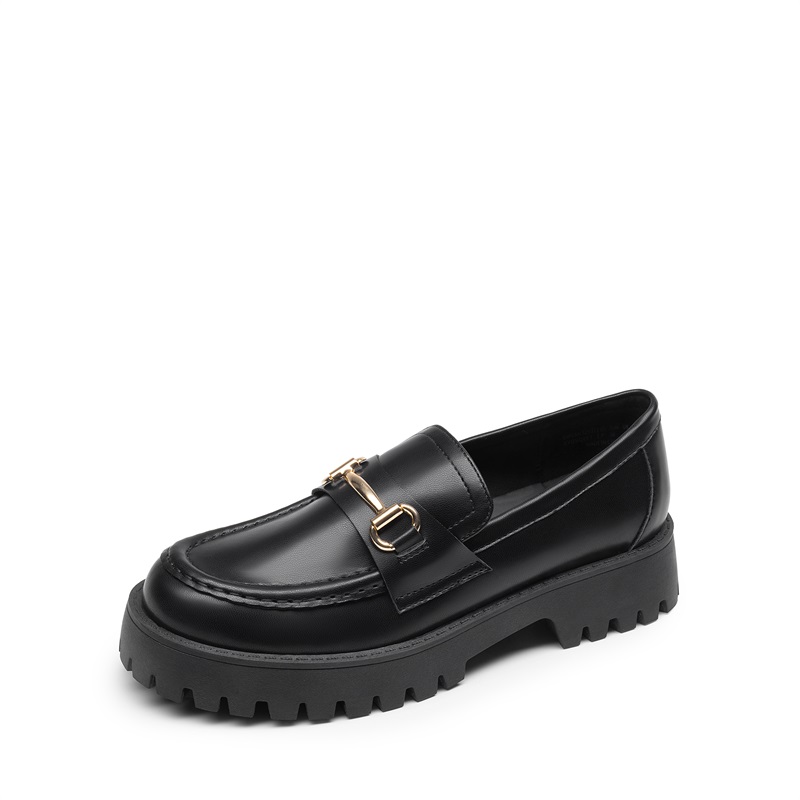 DREAM PAIRS Slip Resistant  Platform Chunky Penny Loafers — view 1
