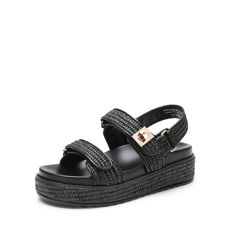 DREAM PAIRS Comfort Arch Support Platform Casual Sandals — view 1