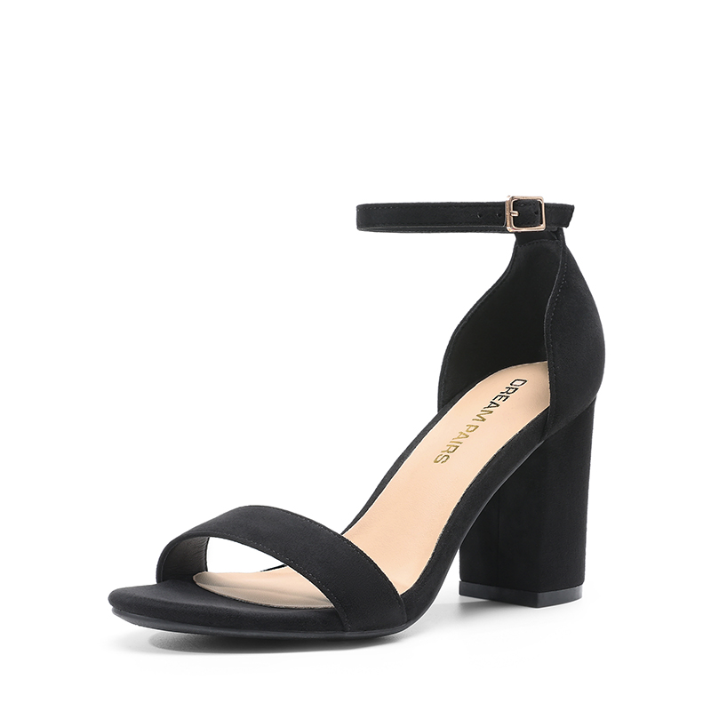 DREAM PAIRS Women   s High Block Heel Dress Sandals — view 1