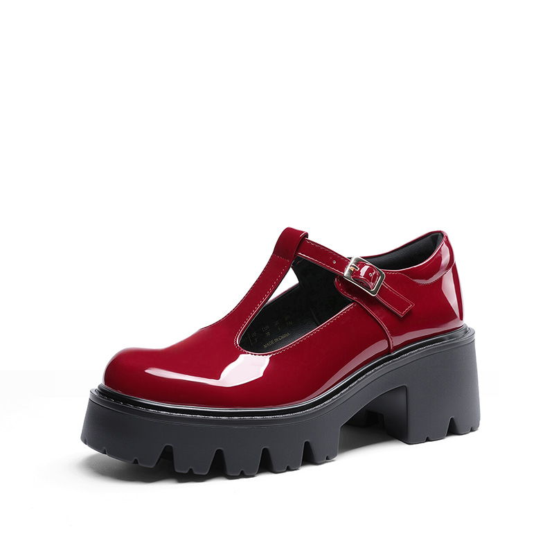 DREAM PAIRS Y2K Chunky Sole Mary Jane Pumps — view 1